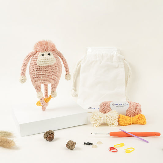 Crochet Kit - Pinky Moneky