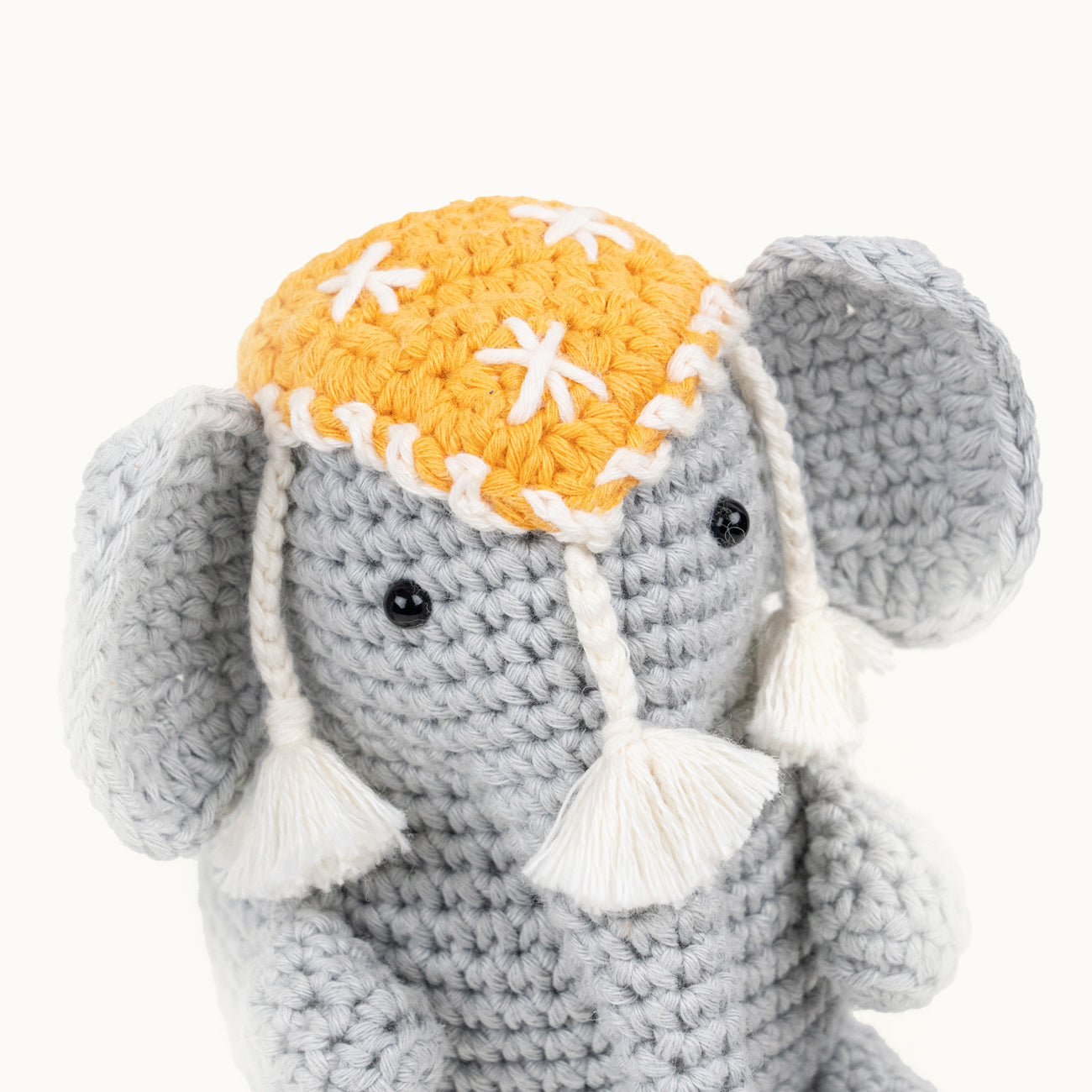 Häkelset Tempel Elefant
