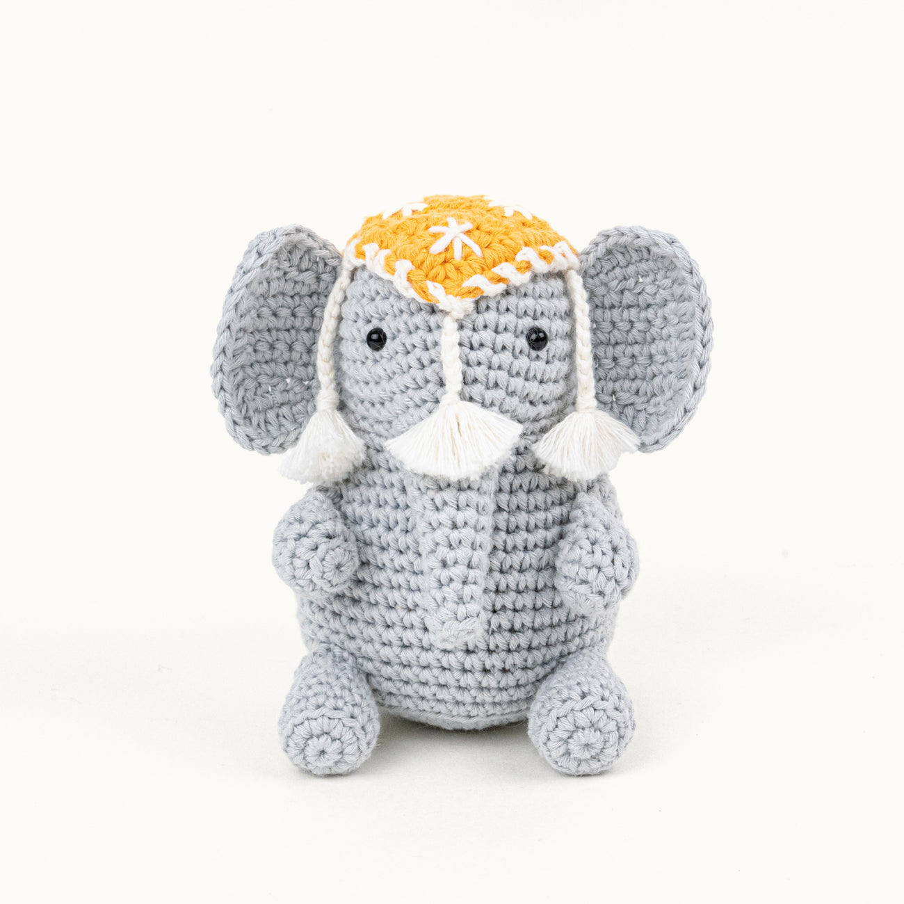 Häkelset Tempel Elefant
