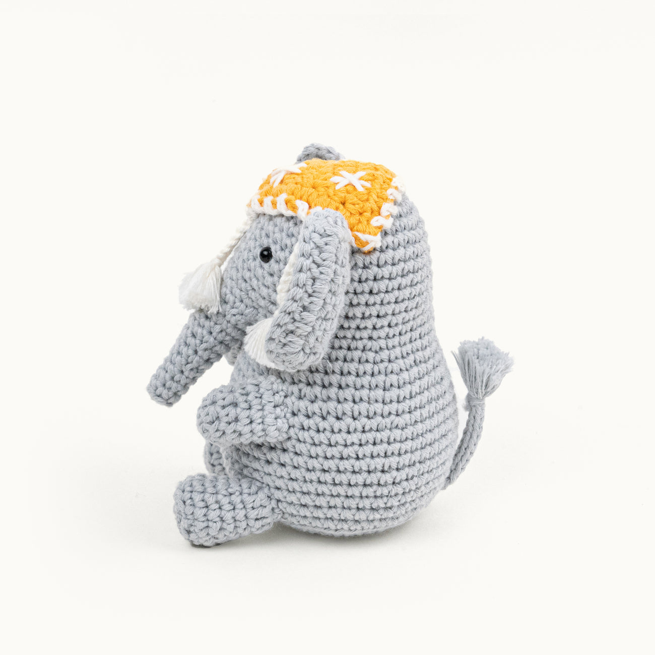 Häkelset Tempel Elefant
