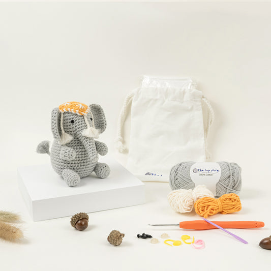 Crochet Kit - Temple Elephant