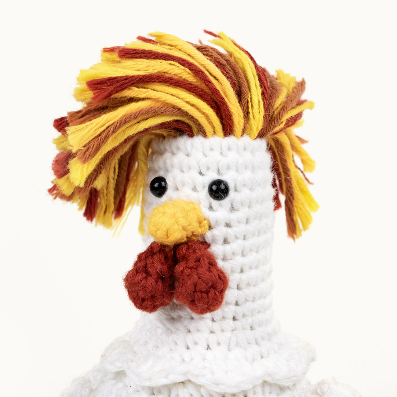 Amigurumi Crochet Pattern - Crazy Hair Chicken