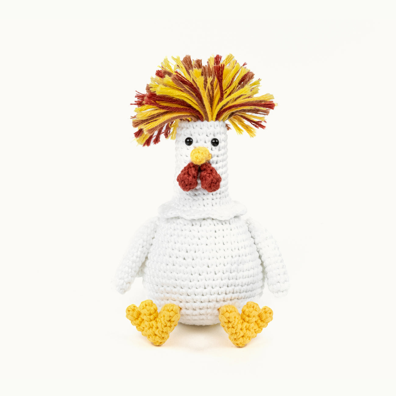 Amigurumi Crochet Pattern - Crazy Hair Chicken