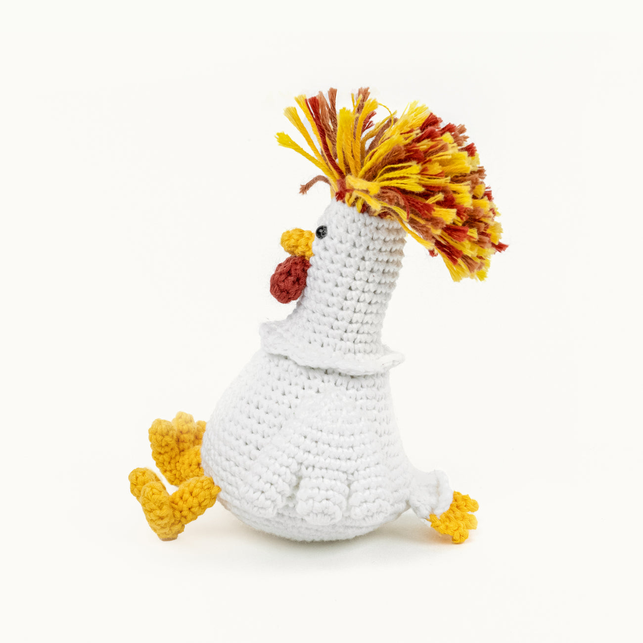Amigurumi Crochet Pattern - Crazy Hair Chicken