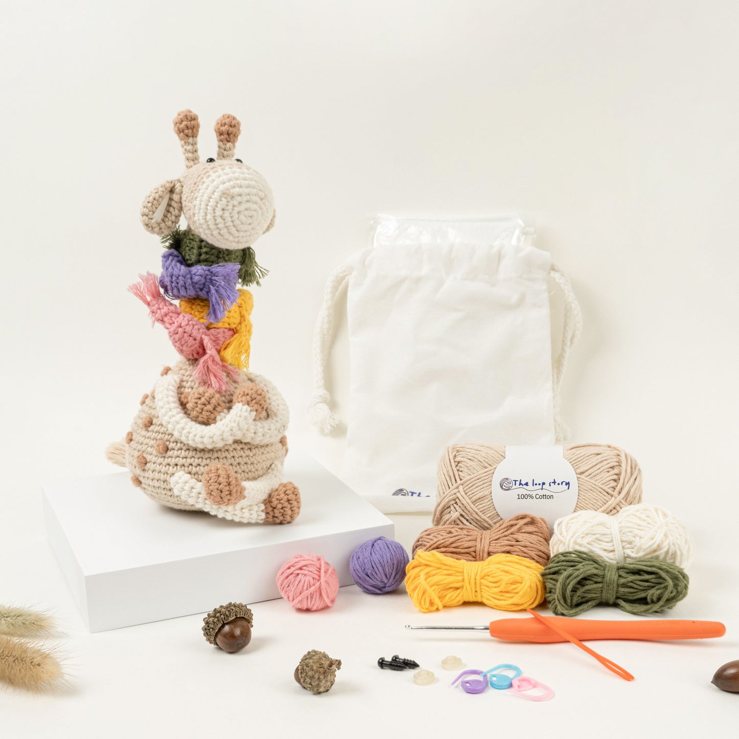 Crochet Kit - Giraffe Queen