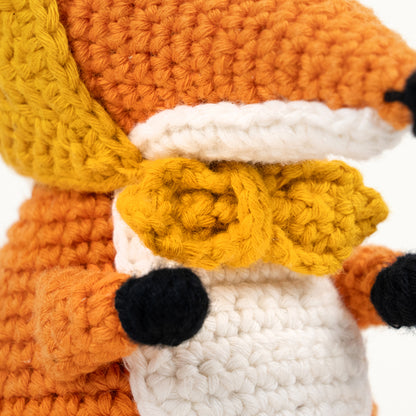Amigurumi beginner crochet kit – hooded fox amigurumi for crocheters – The Loop Story / Häkelset für Anfänger – Fuchs mit Kapuze Amigurumi für Häkelfans – The Loop Story
