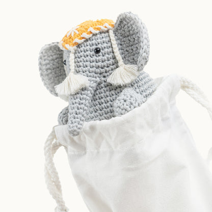 Häkelset Tempel Elefant