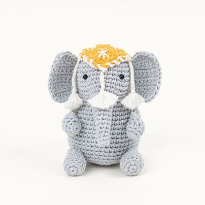 Häkelset Tempel Elefant