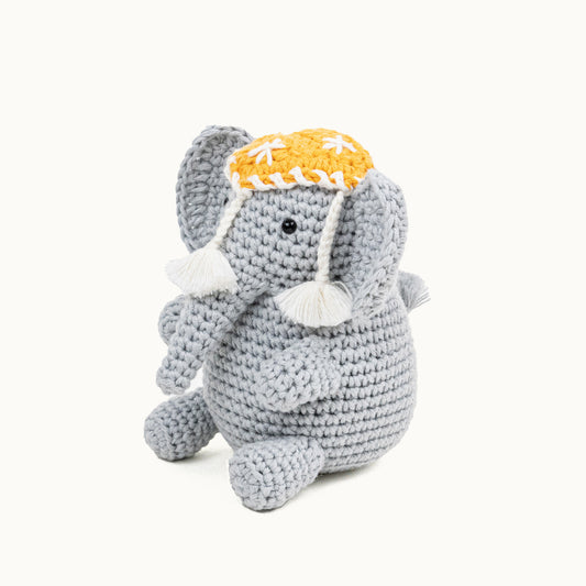 Häkelset Tempel Elefant